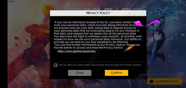 تحميل لعبة Free Fire Advance Server مهكره للاندرويد 2026 1