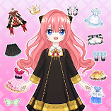 لعبة-anime-dress-up-doll-dress-up-مهكرة.webp