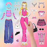 لعبة-paper-doll-diary-dress-up-diy-مهكرة.webp