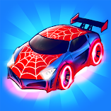 لعبة-merge-neon-car-idle-car-merge-مهكرة.webp