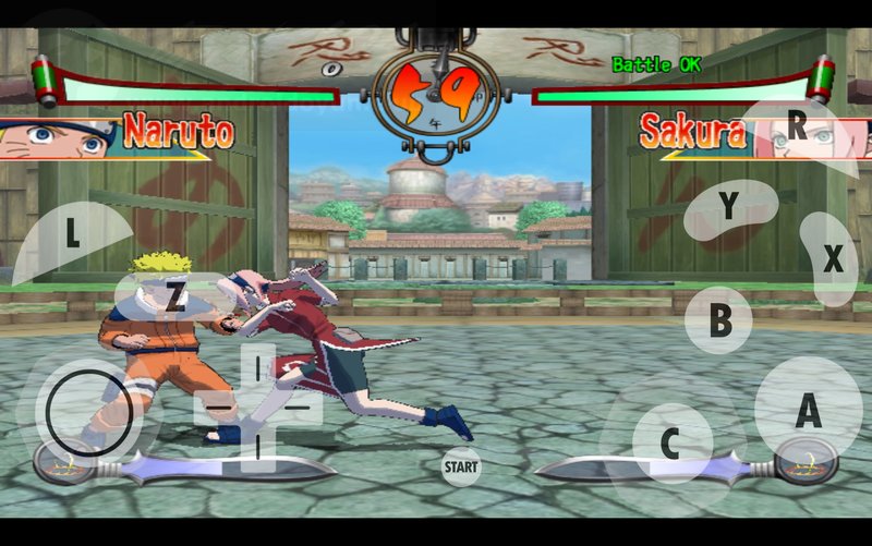 تحميل لعبة Naruto Clash of Ninja مهكره للاندرويد 1