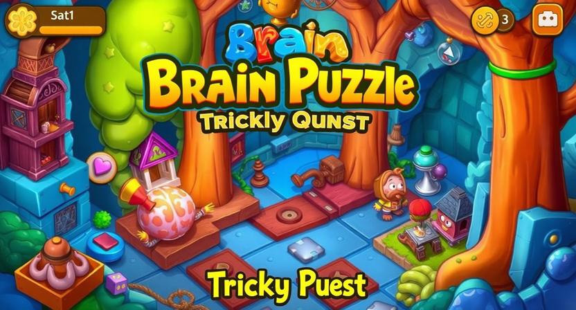لعبة Brain Puzzle: Tricky Quest
