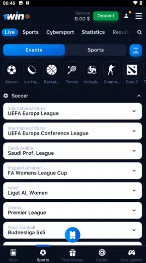 تحميل تطبيق 1WIN مهكر للاندرويد 1
