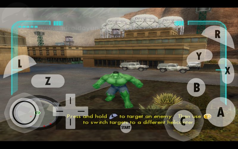 تحميل لعبة The Incredible Hulk Ultimate Destruction مهكره للاندرويد 2