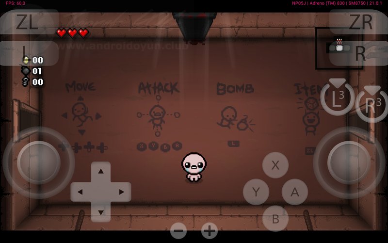 تحميل لعبة The Binding of Isaac Afterbirth+ مهكره للاندرويد 4
