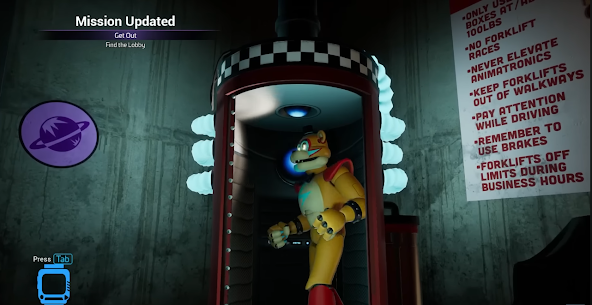 تحميل لعبة FNaF 9: Security Breach مهكره للاندرويد 2
