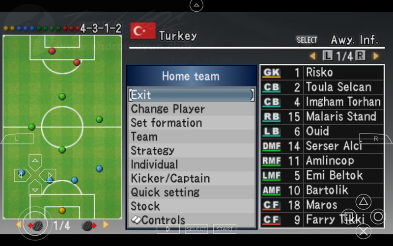 تحميل لعبة Winning Eleven 9 مهكرة للاندرويد 3