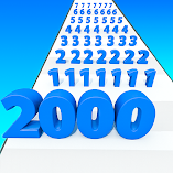 لعبة-numbers-run-merge-challenge-مهكرة.webp