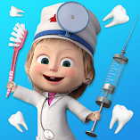 لعبة-ماشا-والدب-طبيب-أسنان-مهكرة.webp